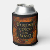 Cinco de Mayo Dosenkühler (Kanne Vorderseite)