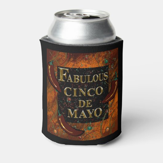 Cinco de Mayo Dosenkühler (Kanne Rückseite)