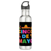 Cinco De Mayo Edelstahlflasche (Vorderseite)