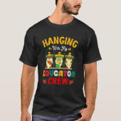 Cinco de Mayo educator crew gnomes love fiesta T-Shirt (Vorderseite)