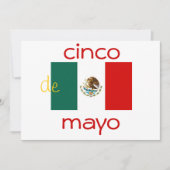 cinco de mayo einladung (Vorderseite)