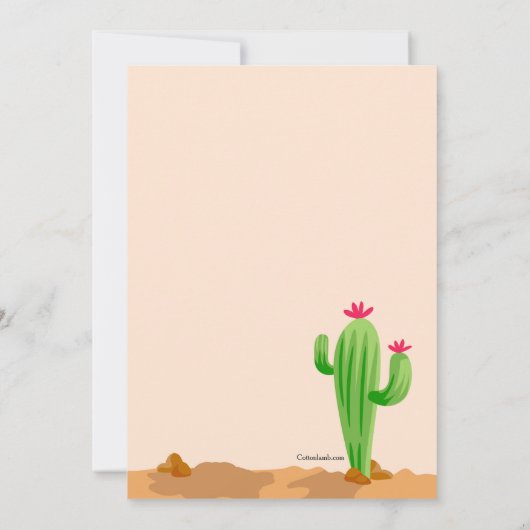 Cinco de Mayo Einladung (Rückseite)