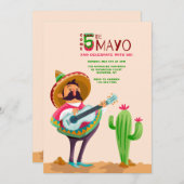 Cinco de Mayo Einladung (Vorne/Hinten)
