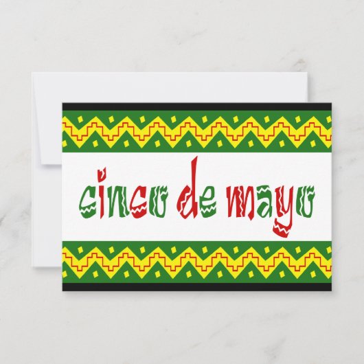 cinco de mayo einladung (Vorderseite)