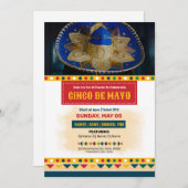 Cinco De Mayo Event Flyer Einladung (Vorne/Hinten)