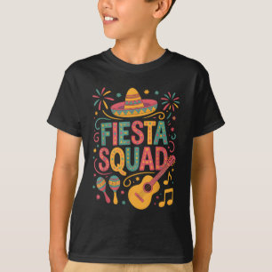 Cinco De Mayo Family Matching Fiesta Squad Mexikan T-Shirt