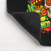 Cinco de Mayo-Feier Hüte mexikanischer Zuckerschäd Mousepad (Ecke)