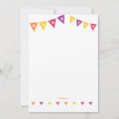 Cinco de Mayo Festivals Einladung (Rückseite)