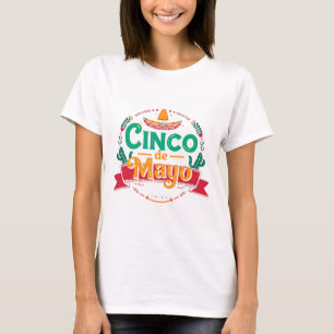 Cinco de Mayo Festliches Fiesta Sombrero T-Shirt