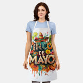 Cinco de Mayo Fiesta Apron Schürze (Getragen)