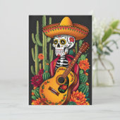 Cinco de Mayo Fiesta Einladung (Stehend Vorderseite)