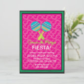 Cinco de Mayo Fiesta Einladungen (Stehend Vorderseite)