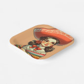 Cinco de Mayo Fiesta Gastgeschenk Pappteller (Gewinkelt)