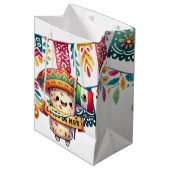 Cinco de Mayo Fiesta Gift Bags Mittlere Geschenktüte (Vorderseite Schrägansicht)