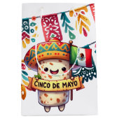Cinco de Mayo Fiesta Gift Bags Mittlere Geschenktüte (Vorderseite)