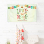 Cinco de Mayo Fiesta Herzlich Willkommen Banner (Insitu)