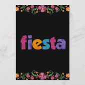 Cinco de Mayo Fiesta Invitation Einladung (Rückseite)