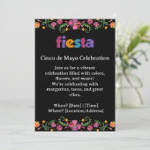 Cinco de Mayo Fiesta Invitation Einladung (Stehend Vorderseite)