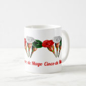 Cinco de mayo ,fiesta mexican kaffeetasse (VorderseiteRechts)
