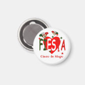Cinco de mayo ,fiesta mexican magnet (Vorderseite/Rückseite)