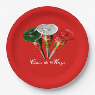Cinco de mayo ,fiesta mexican pappteller