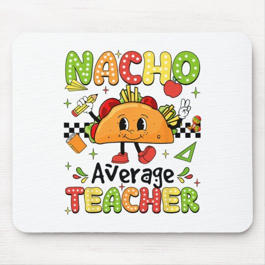 Cinco De Mayo Fiesta mexikanische Nacho Averag Mousepad (Vorne)