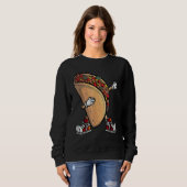 Cinco De Mayo Fiesta Mexikanisches Essen Sweatshirt (Vorne ganz)