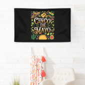 Cinco De Mayo Fiesta Niedliche Elemente des Party Banner (Insitu)