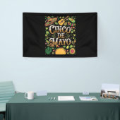 Cinco De Mayo Fiesta Niedliche Elemente des Party Banner (Messeveranstaltung)