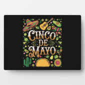 Cinco De Mayo Fiesta Niedliche Elemente des Party Fotoplatte (Vorderseite)