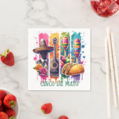 Cinco de Mayo Fiesta Paper Napkins Serviette (Beispiel)