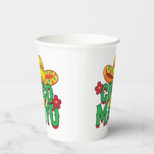 Cinco de Mayo Fiesta Pappbecher (Rechts)