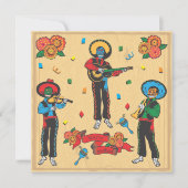 Cinco De Mayo Fiesta Party Einladung (Vorderseite)