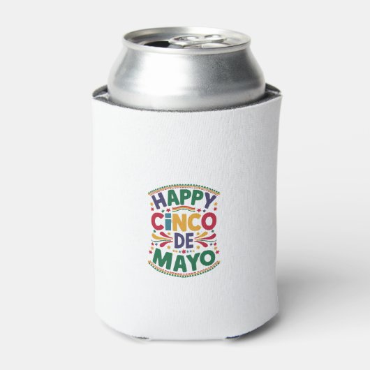 Cinco de Mayo Fiesta Personalized  Dosenkühler (Kanne Vorderseite)