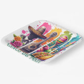 Cinco de Mayo Fiesta Quadratische Papierplatten Pappteller (Gewinkelt)