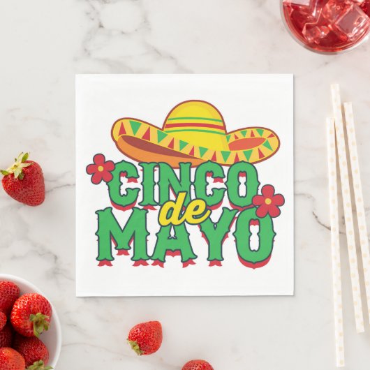 Cinco de Mayo Fiesta Serviette (Beispiel)