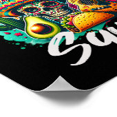 Cinco de Mayo Fiesta Squad Design Poster (Ecke)