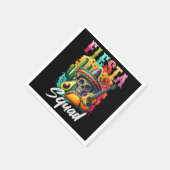 Cinco de Mayo Fiesta Squad Design Serviette (Ecke)