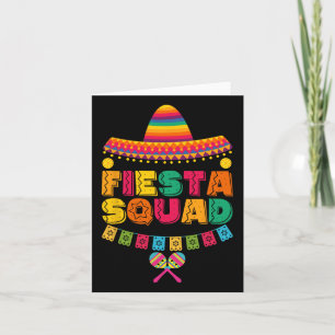 Cinco De Mayo Fiesta Squad Family Matching Group A Karte