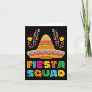 Cinco De Mayo Fiesta Squad Family Matching Group A Karte