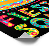 Cinco De Mayo Fiesta Squad Family Matching Group A Poster (Ecke)