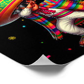 Cinco De Mayo Fiesta Squad Funny Dabiing Boys Kind Poster (Ecke)