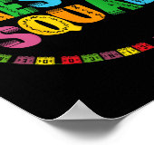 Cinco De Mayo Fiesta Squad Funny Let's Fiesta Mexi Poster (Ecke)