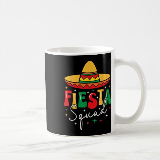 Cinco De Mayo Fiesta Squad Funny Mexican Fiesta 5 Kaffeetasse (Rechts)