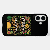 Cinco De Mayo Fiesta Süße Party-Elemente Case-Mate iPhone Hülle (Rückseite (Horizontal))