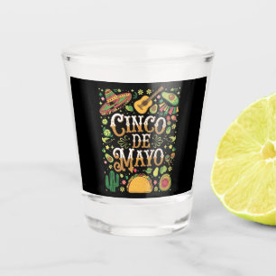 Cinco De Mayo Fiesta Süße Party-Elemente Schnapsglas