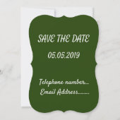 Cinco De Mayo, Fiestamexikaner Einladung (Rückseite)