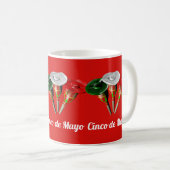 Cinco De Mayo, Fiestamexikaner Kaffeetasse (VorderseiteRechts)