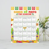 Cinco de Mayo Finden Sie jemanden Printable Game 8 (Stehend Vorderseite)
