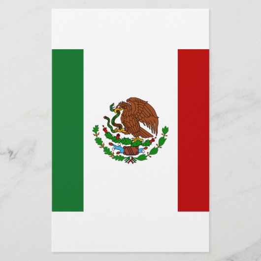 Cinco de Mayo Flag Mexiko Briefpapier (Vorderseite)